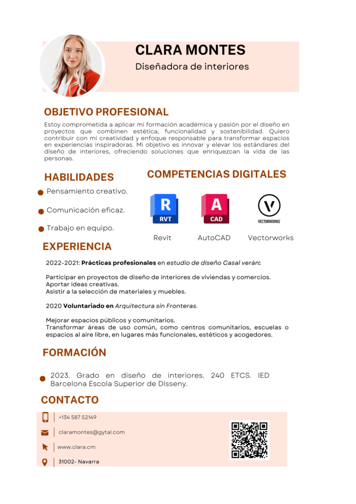 Cómo hacer cv sin experiencia